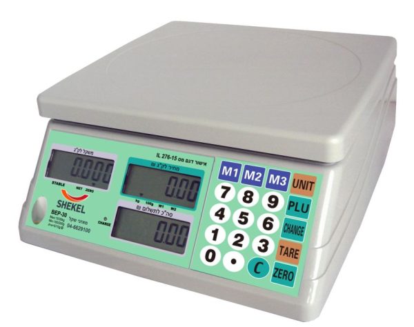 מאזני דלפק BEP30 לחנויות